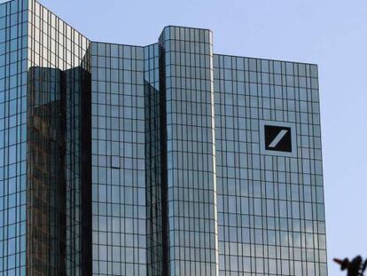 Sede del Deutsche Bank en Fr&aacute;ncfort (Alemania)