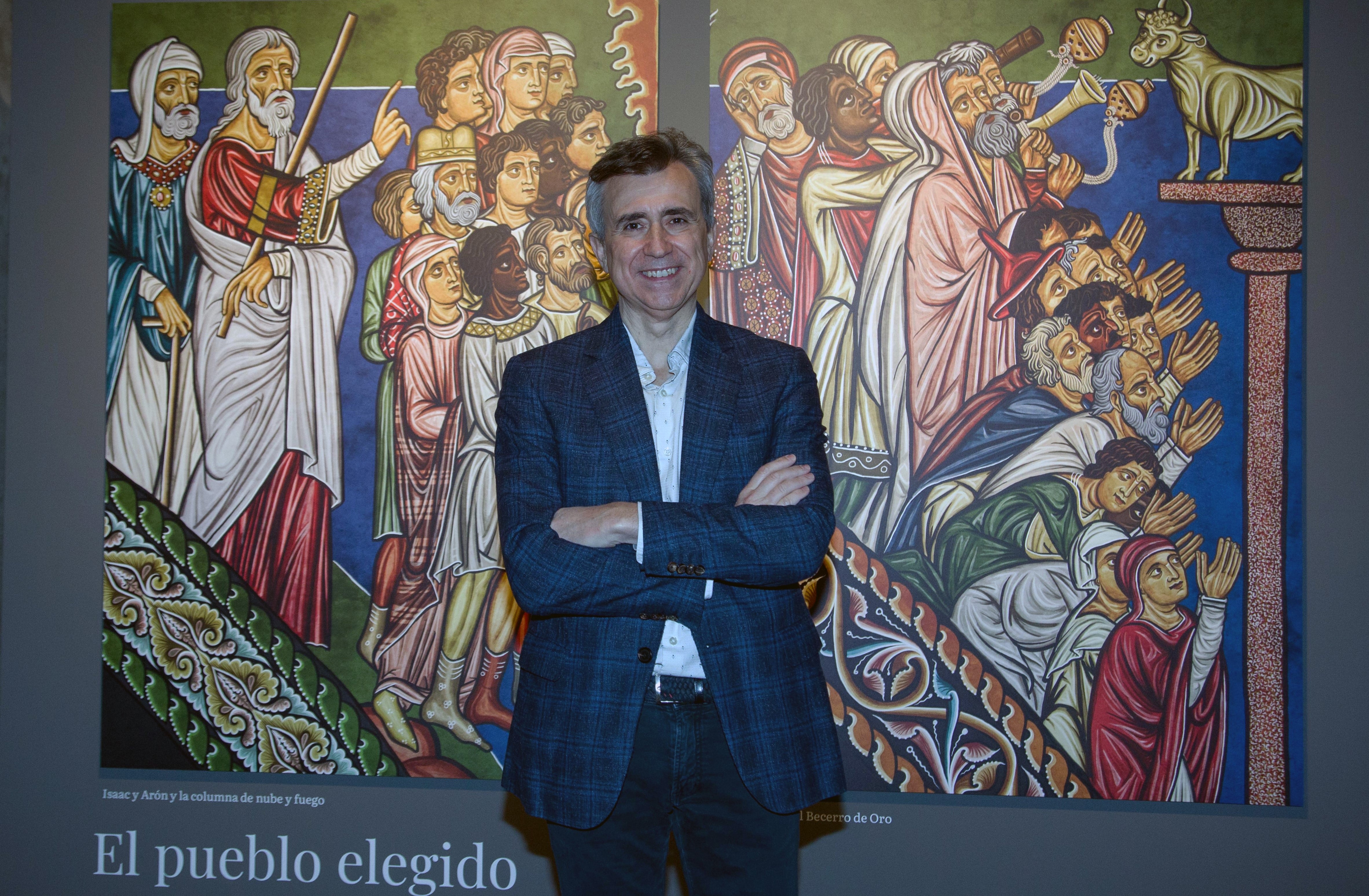 El astrofísico Juan Naya, promotor de la alternativa digital Proyecto Sigena Mágica.