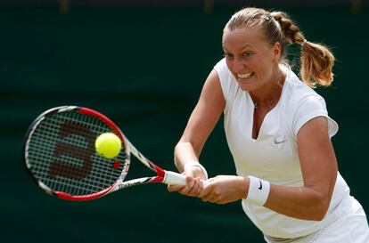 La tenista checa Petra Kvitova ingresó en 2014 4.344.161 euros en premios, lo que le coloca en el puesto en el tercer puesto en salarios de la WTA