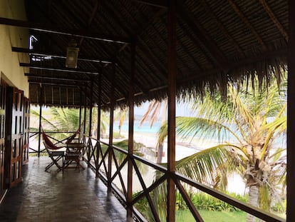 Una de las playas de Pemba, la capital de Cabo Delgado, una zona de gran valor turístico hasta que se desató el conflicto en 2017.