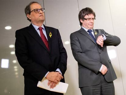 Torra i Puigdemont, a Alemanya.