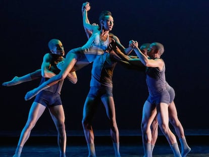 Un momento del espect&aacute;culo de danza que la compa&ntilde;&iacute;a Ailey II present&oacute; en Peralada. 