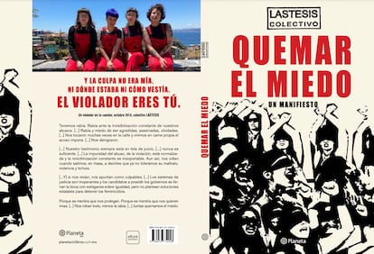 Capa do livro ‘Quemar el miedo’.