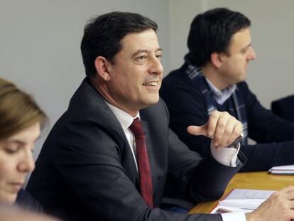 El líder socialista y presidente de la Diputación de Lugo