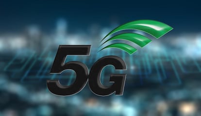 Imagen con el logotipo de 5G