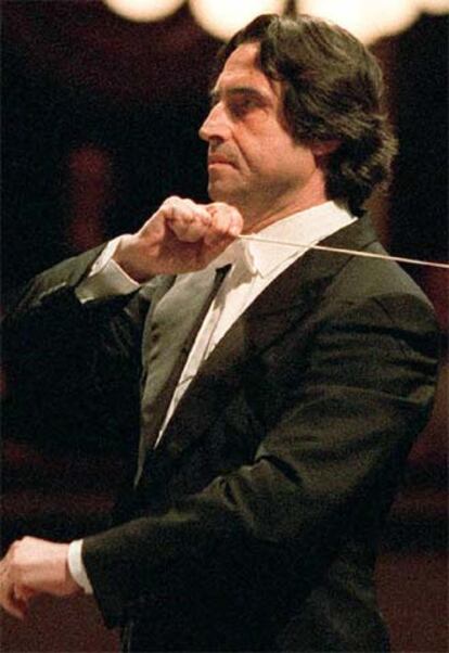 Riccardo Muti, en la Scala, en septiembre de 2002.