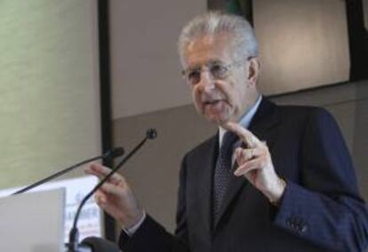 El primer ministro italiano, Mario Monti.