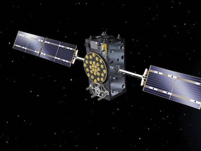 Uno de los satélites de Galileo.