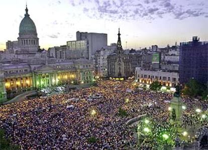 Miles de personas exigen el jueves en Buenos Aires el endurecimiento de las penas de cárcel.