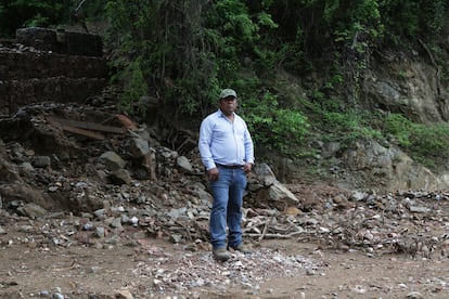 Eli Sobrevilla en el cerro de Guadalupe. 