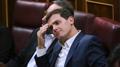 El president de Ciutadans, Albert Rivera, en una imatge d'arxiu.