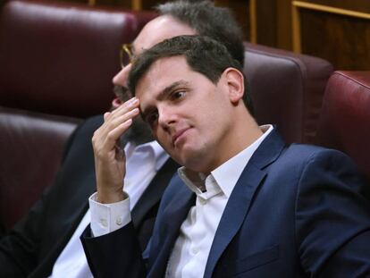 El president de Ciutadans, Albert Rivera, en una imatge d'arxiu.