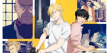 A scene from 'Banana Fish.'