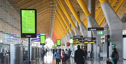 Terminal 4 del aeropuerto de Barajas.