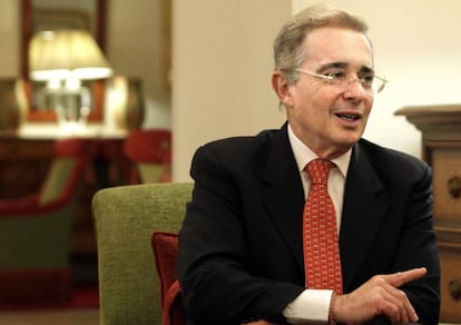 Álvaro Uribe, expresidente de Colombia.