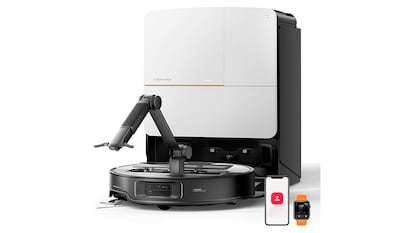 Aspirador mascotas sobre fondo blanco.