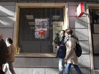 En febrero se contrataron hipotecas por un imoprte medio de 108.466 euros.