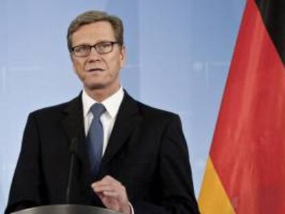 El ministro alemán de Asuntos Exteriores, Guido Westerwelle. EFE/Archivo