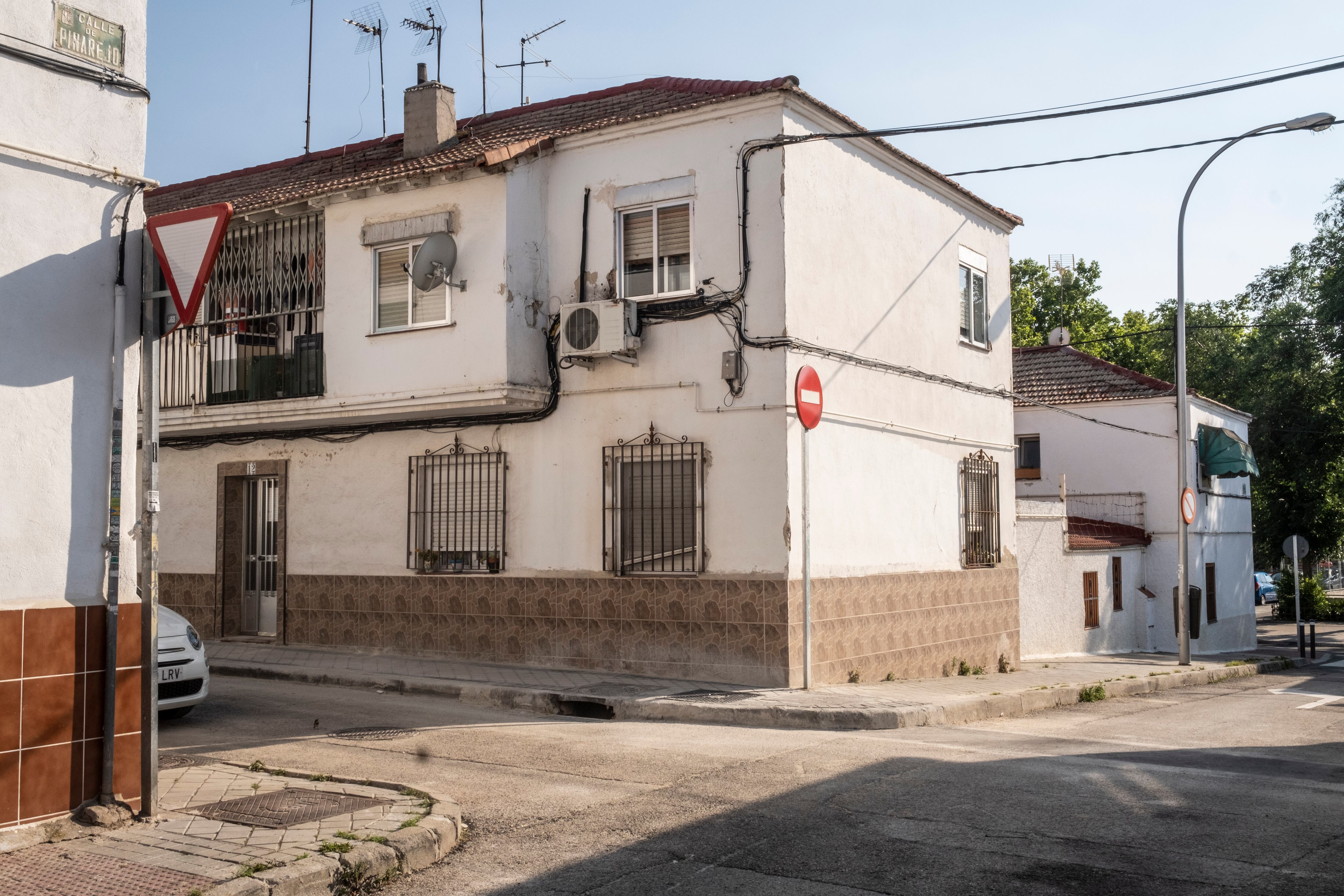 Una calle de la colonia Lucero.