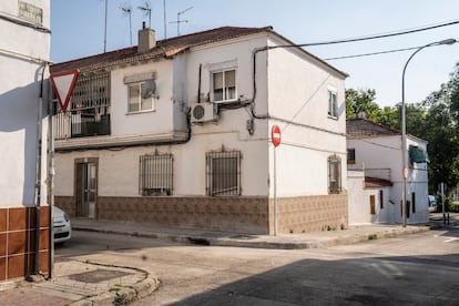 Una calle de la colonia Lucero.