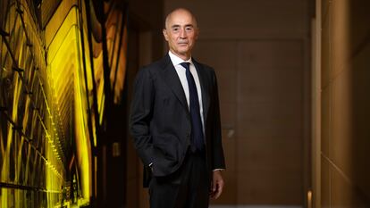 Rafael del Pino, chairman of Ferrovial, at his company’s headquarters in Madrid.