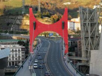 Puente de La Salve en Bilbao