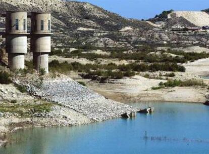 El embalse de la Pedrera, en la localidad alicantina de Orihuela.