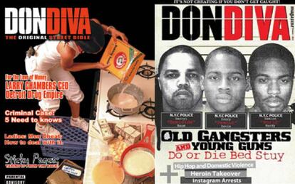 Dos de las portadas de &#039;Don Diva&#039;.