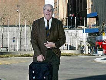 El jefe de los inspectores de la ONU, Hans Blix, ayer en Nueva York.