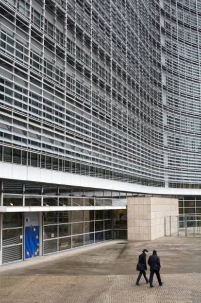 Edificio Berlaymont de la Comisión Europea.
