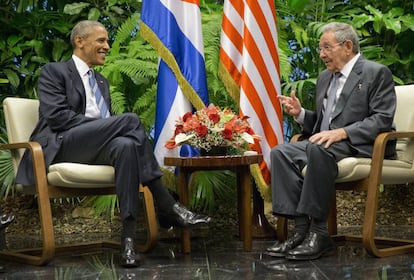 Obama y Castro en marzo en La Habana.