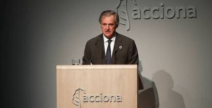 José Manuel Entrecanales, presidente de Acciona. 