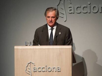 José Manuel Entrecanales, presidente de Acciona. 