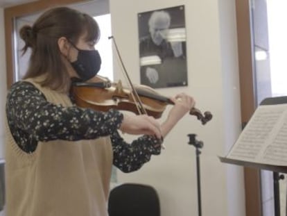 La Escuela Superior de Música Reina Sofía, con alumnos de 32 nacionalidades, apuesta por una formación semipresencial sin renunciar a la excelencia dentro y fuera de los escenarios