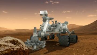 El Curiosity se moverá sobre seis ruedas, asistido por ordenador.