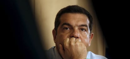 El primer ministro griego  Alexis Tsipras
