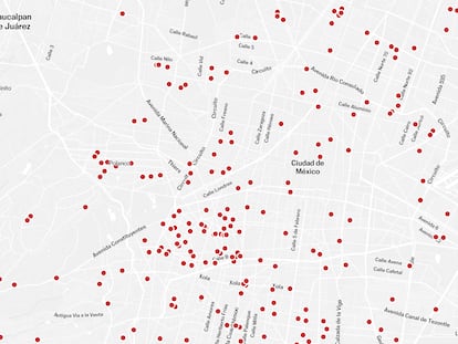 Mapa de la Ciudad de México