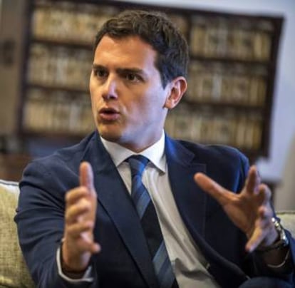 Ciudadanos leader Albert Rivera in a file photo.