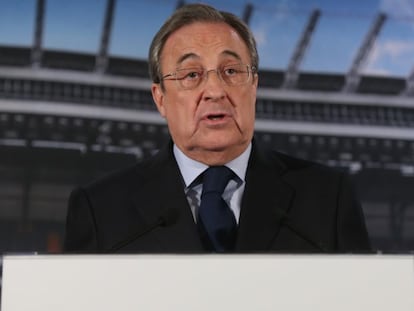 Florentino Pérez, presidente do Real Madrid.