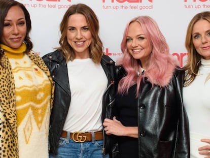Las Spice Girls, Mel B, Mel C, Emma Bunton y Geri Halliwell, el pasado noviembre.