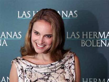 Natalie Portman, ayer en Madrid.