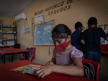 Salón de clases en Campeche