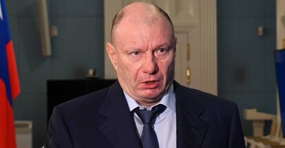 Vladímir Potanin, fundador y presidente de Interros.