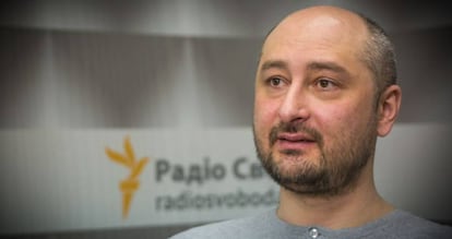 El periodista y escritor ruso Arkadi Babchenko, en una imagen de archivo.