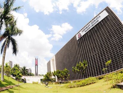 A Assembleia Legislativa de S&atilde;o Paulo. 