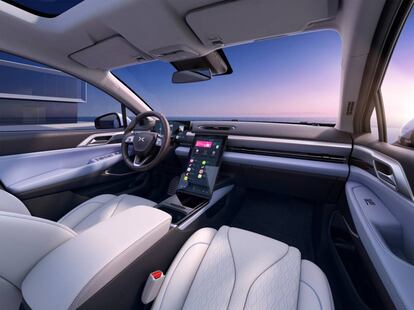 XPeng P5 interior