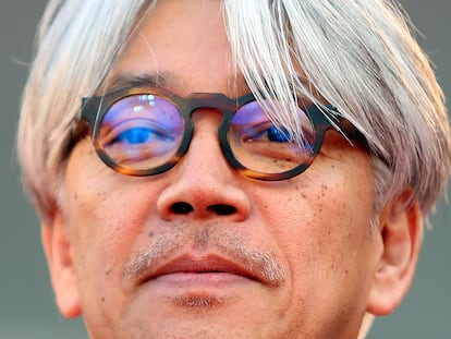 Ryuichi Sakamoto, el 28 de agosto de 2013, en el festival de Venecia, de cuyo jurado fue miembro.