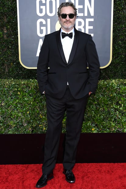 Joaquin Phoenix, que se llevó el premio a mejor actor por su aplaudida interpretación en Joker.