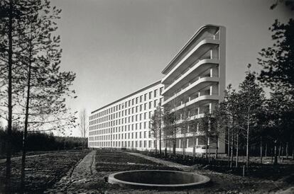 El sanatorio para tuberculosos de Paimio, al este de Helsinki.