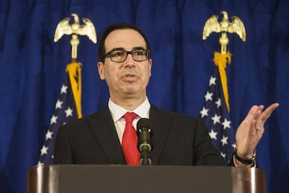 El secretario del Tesoro de EE UU, Steve Mnuchin.